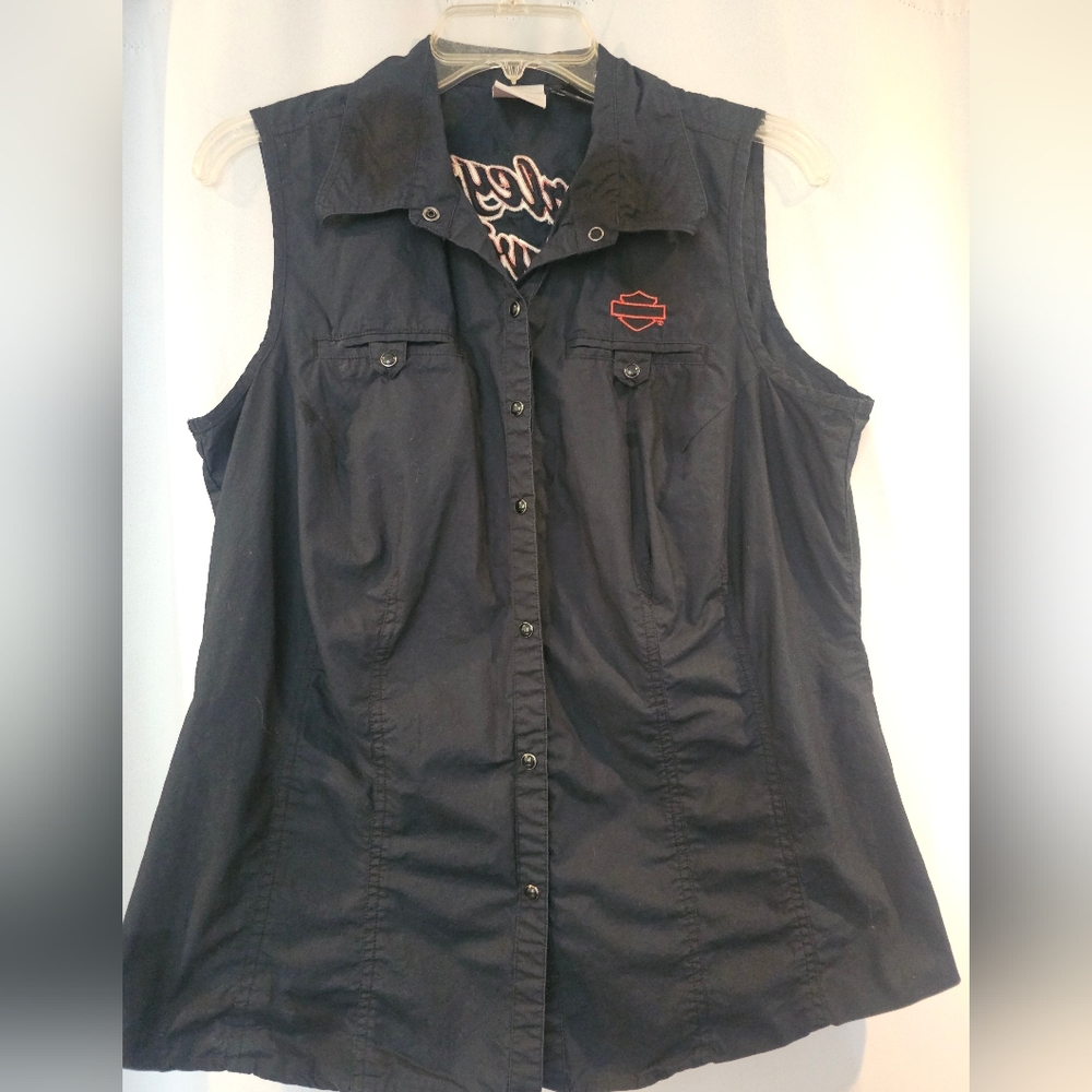 SOLD. Harley Davidson Ladies Tank